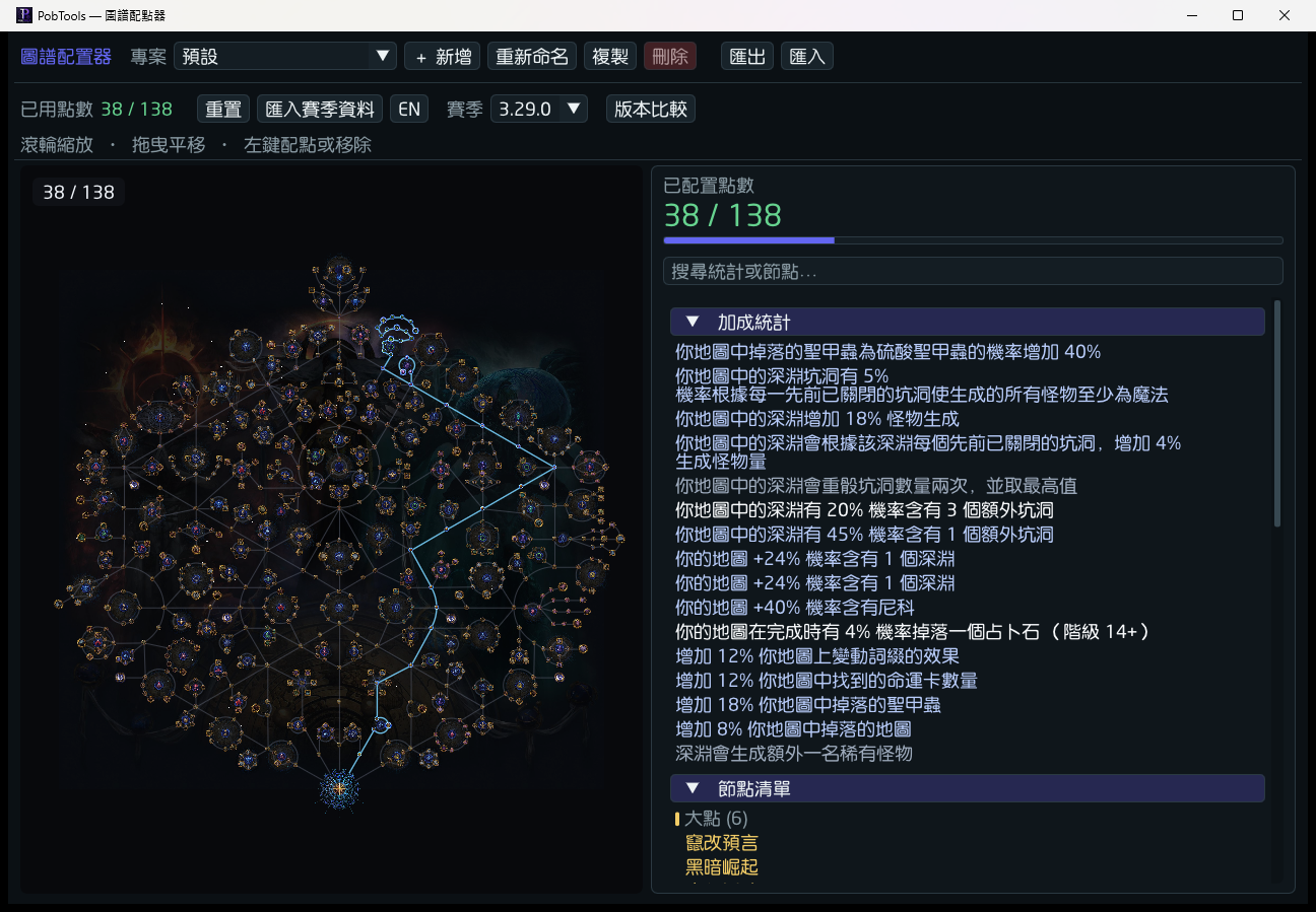 PobTools 輿圖策略